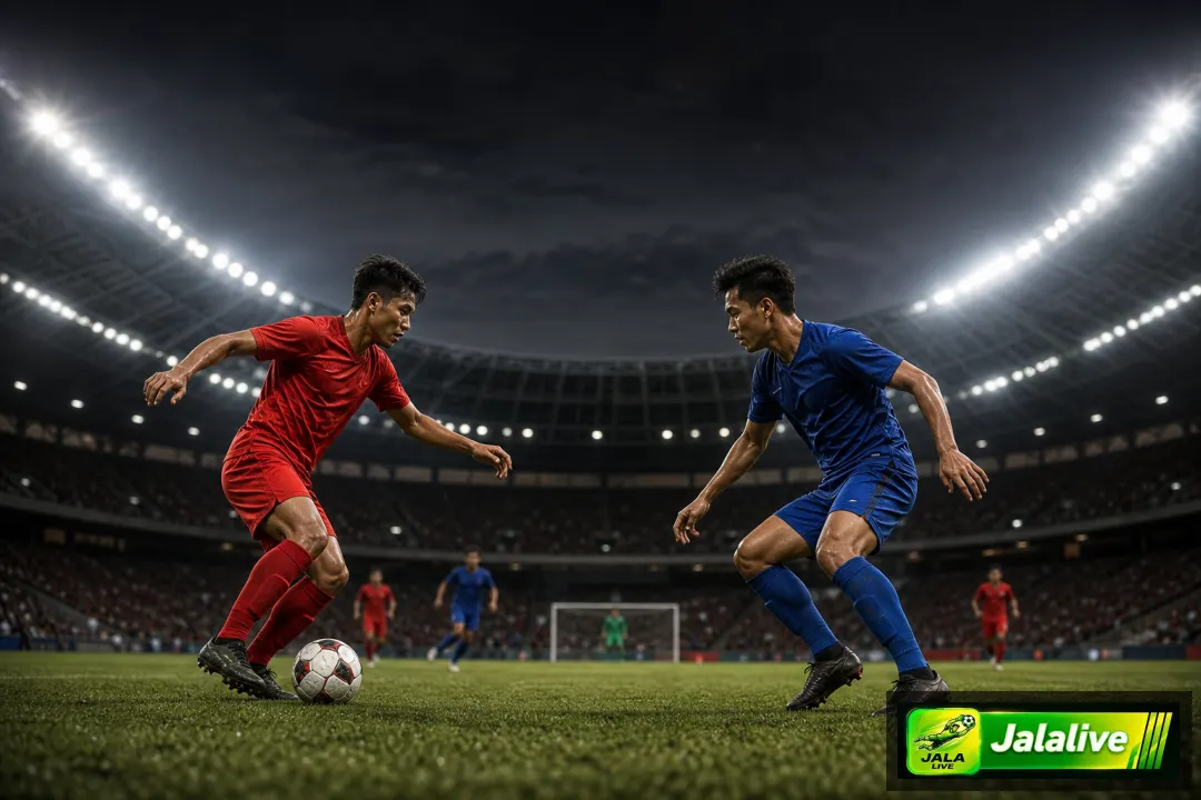 Ilustrasi sepak bola Jalalive