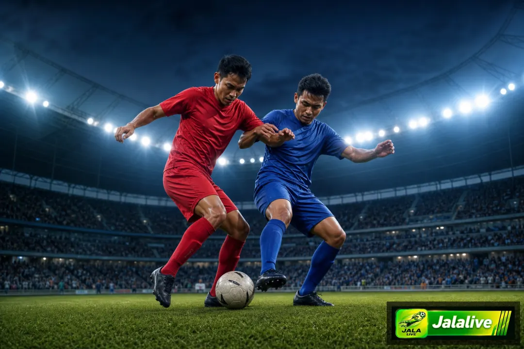 Ilustrasi sepak bola Jalalive